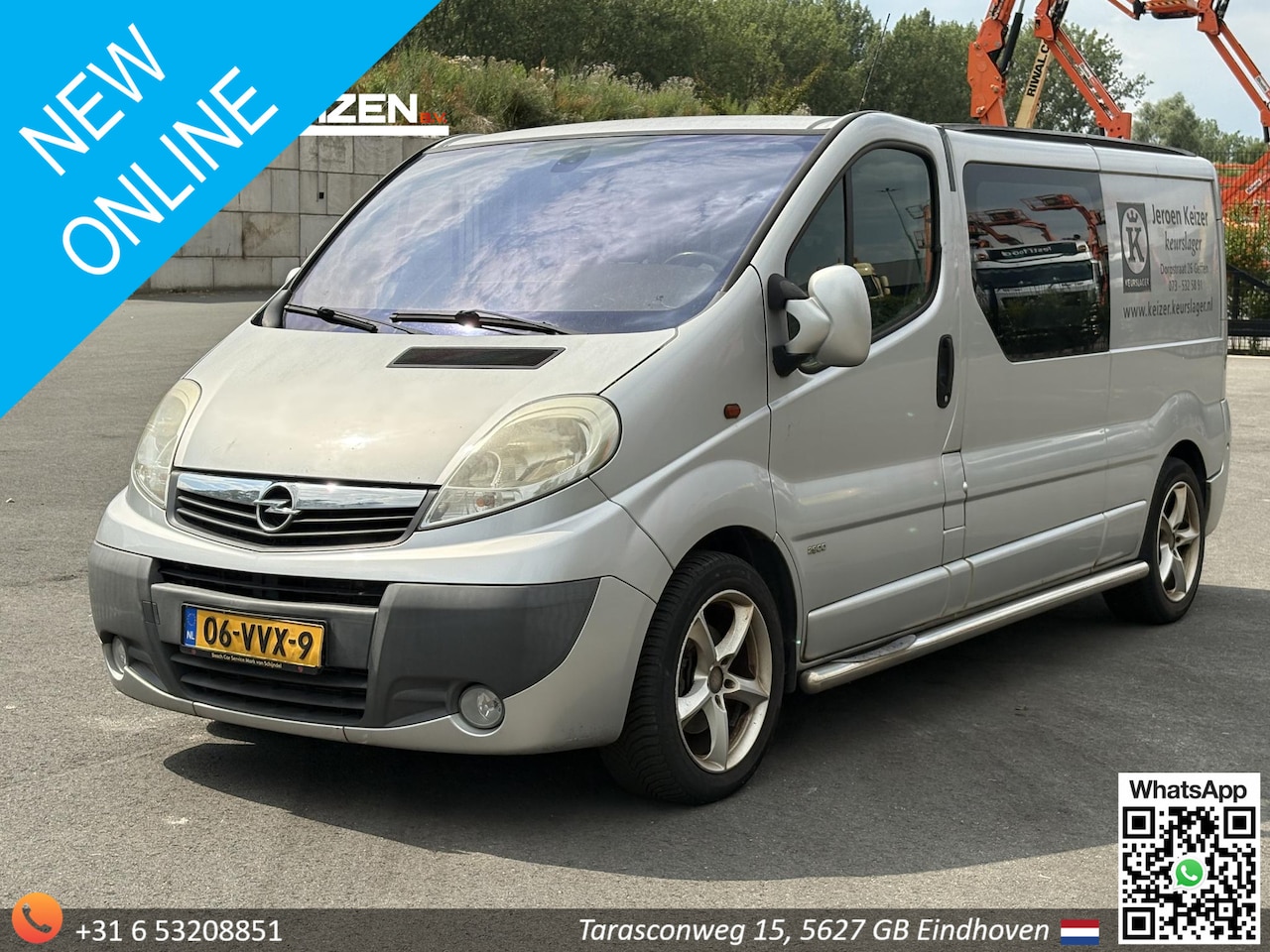 Opel Vivaro - 2.5 CDTI L2H1 Dubbel Cabine | € 2.850,- NETTO! | Airco | Cruise | Trekhaak - AutoWereld.nl