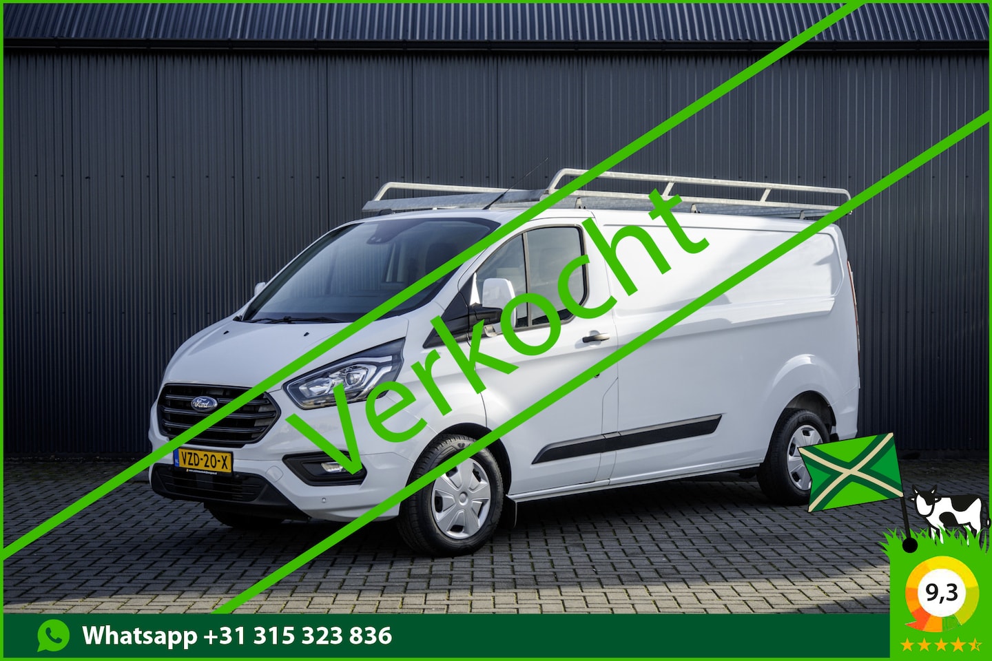 Ford Transit Custom - 2.0 TDCI L2H1 Trend | 130 PK | Automaat | Carplay | Camera | Cruise | Airco | 3-Zits - AutoWereld.nl