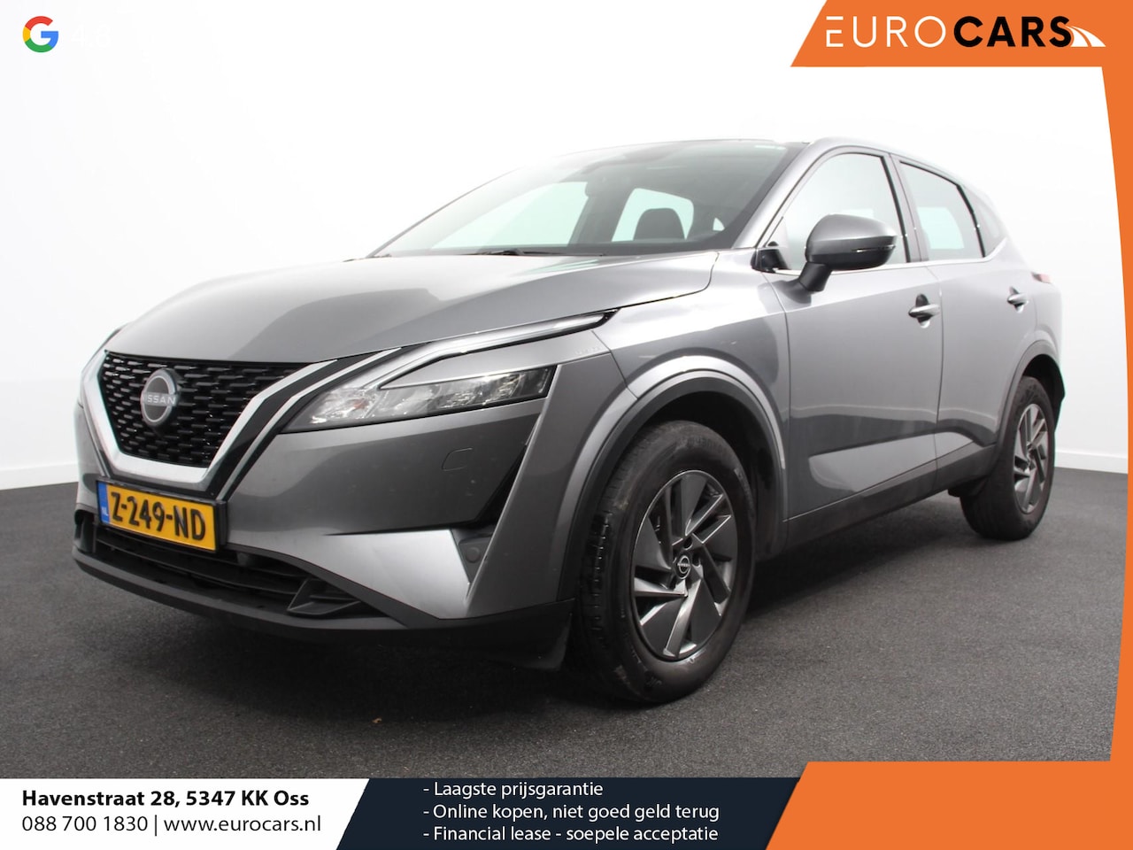 Nissan Qashqai - 1.3 MHEV 158pk Automaat Xtronic Acenta Navigatie Apple Carplay/Andoid Auto Parkeersensor a - AutoWereld.nl