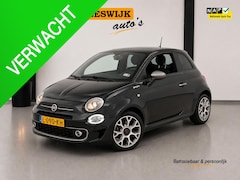 Fiat 500 - 1.0 Hybrid Sport Ecc | Lmv | Schuif/kanteldak | Leer| Pdc | Cv op afstand