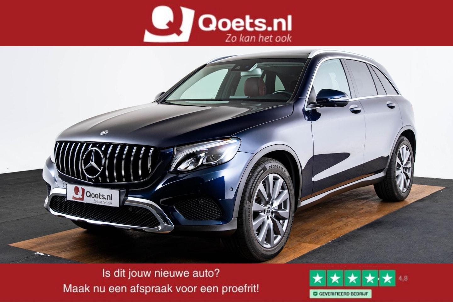Mercedes-Benz GLC-klasse - 300 4MATIC Exclusive exterieur - Trekhaak - Panoramadak - Zitcomfortpakket voor - Interieu - AutoWereld.nl