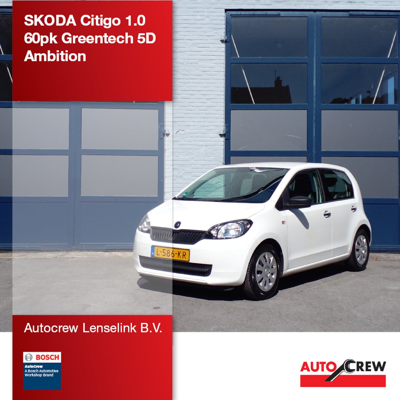 Skoda Citigo - 1.0 60pk Greentech 5D Ambition - AutoWereld.nl