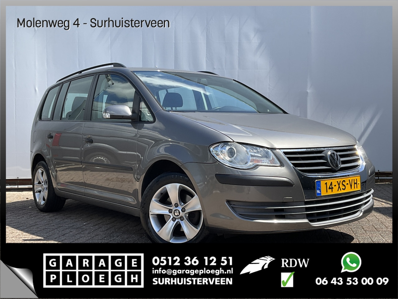 Volkswagen Touran - 1.4 TSI Optive 1Eig Automaat Hoge zit Trekhaak Orig.NL - AutoWereld.nl