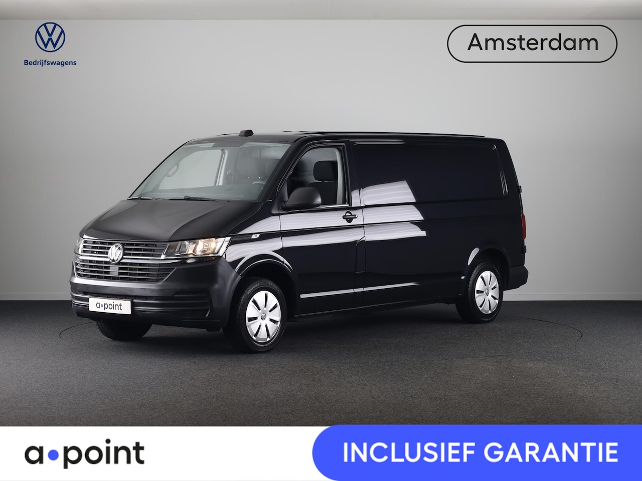 Volkswagen Transporter - 2.0 TDI L2H3 28 Comfortline 150 pk Automaat | Navigatie | Trekhaak | Parkeersensoren achte - AutoWereld.nl