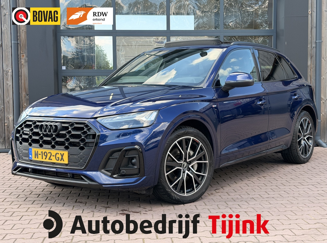 Audi Q5 - 50 TFSI e S edition | Pano | Trekhaak | Luchtvering | Black optiek | Leder | Stoelverwarmi - AutoWereld.nl