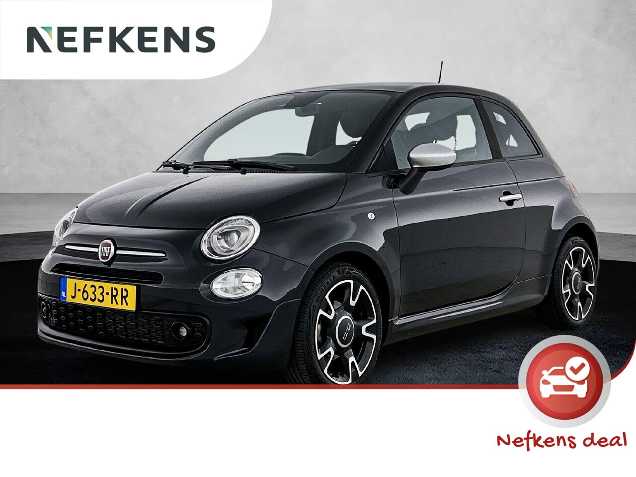 Fiat 500 - 1.0 70pk Hybrid Rockstar | Navigatie | Glazendak | Climate Control | Cruise Control | 16"L - AutoWereld.nl
