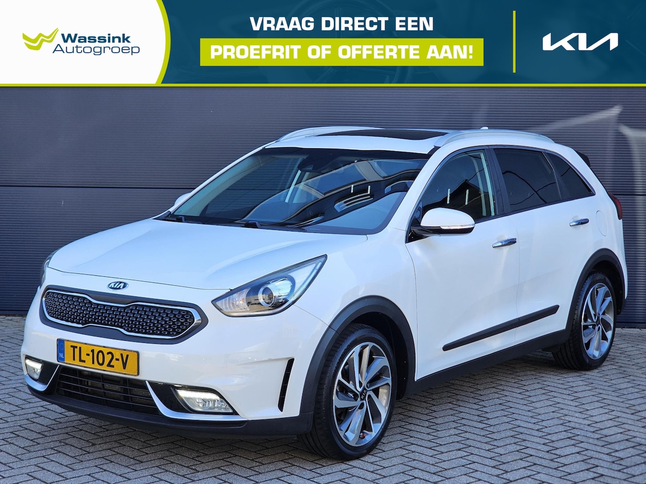 Kia Niro - 1.6 GDi Hybrid Design Edition | Navigatie | Camera | Cruise Control | Parkeersensoren | St - AutoWereld.nl