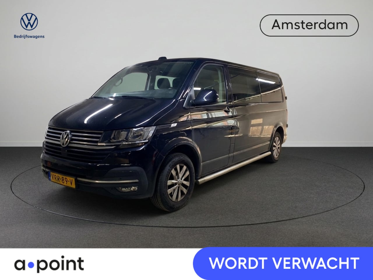 Volkswagen Transporter - 2.0 TDI L2H1 30 DC 150 pk Automaat | Navigatie | Trekhaak | Parkeersensoren | Achteruitrij - AutoWereld.nl