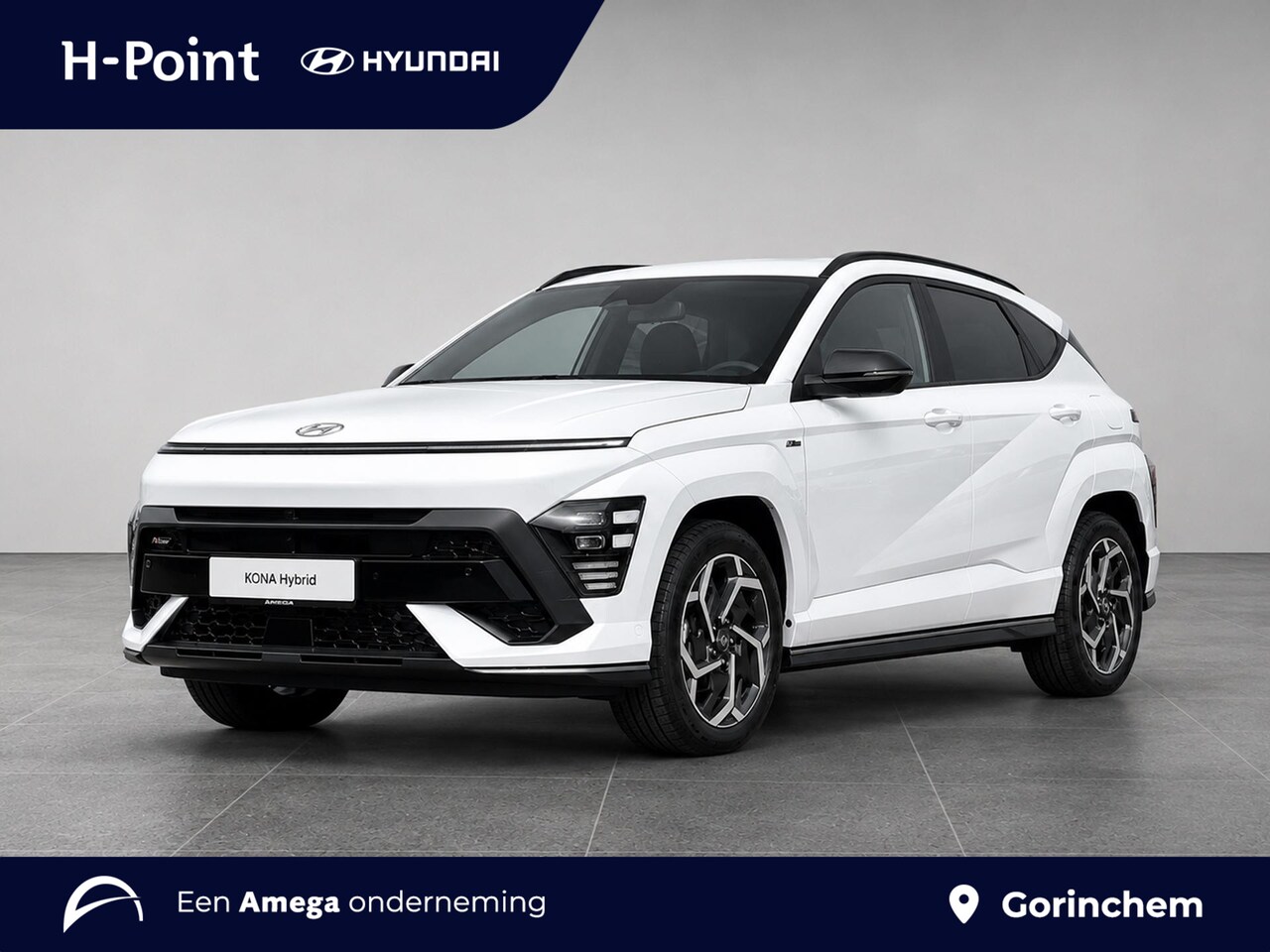 Hyundai Kona - N Line Edition 1.6 GDI HEV 140pk AUTOMAAT | NAVI | APPLE CARPLAY / ANDROID AUTO | 18'' BI- - AutoWereld.nl