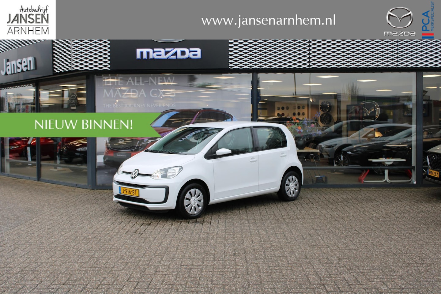 Volkswagen Up! - 1.0 BMT move up! 1.0 BMT move up! , Airco, Bluetooth, Elekt.Ramen, All Season Banden, 5-drs - AutoWereld.nl