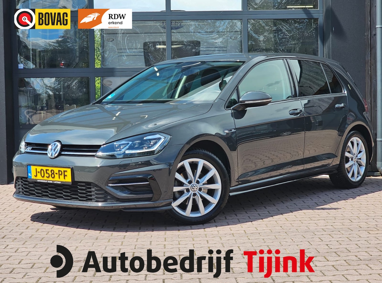 Volkswagen Golf - 1.5 TSI Highline Business R | Automaat | LED | Trekhaak | Navi | Stoelverwarming | All-sea - AutoWereld.nl