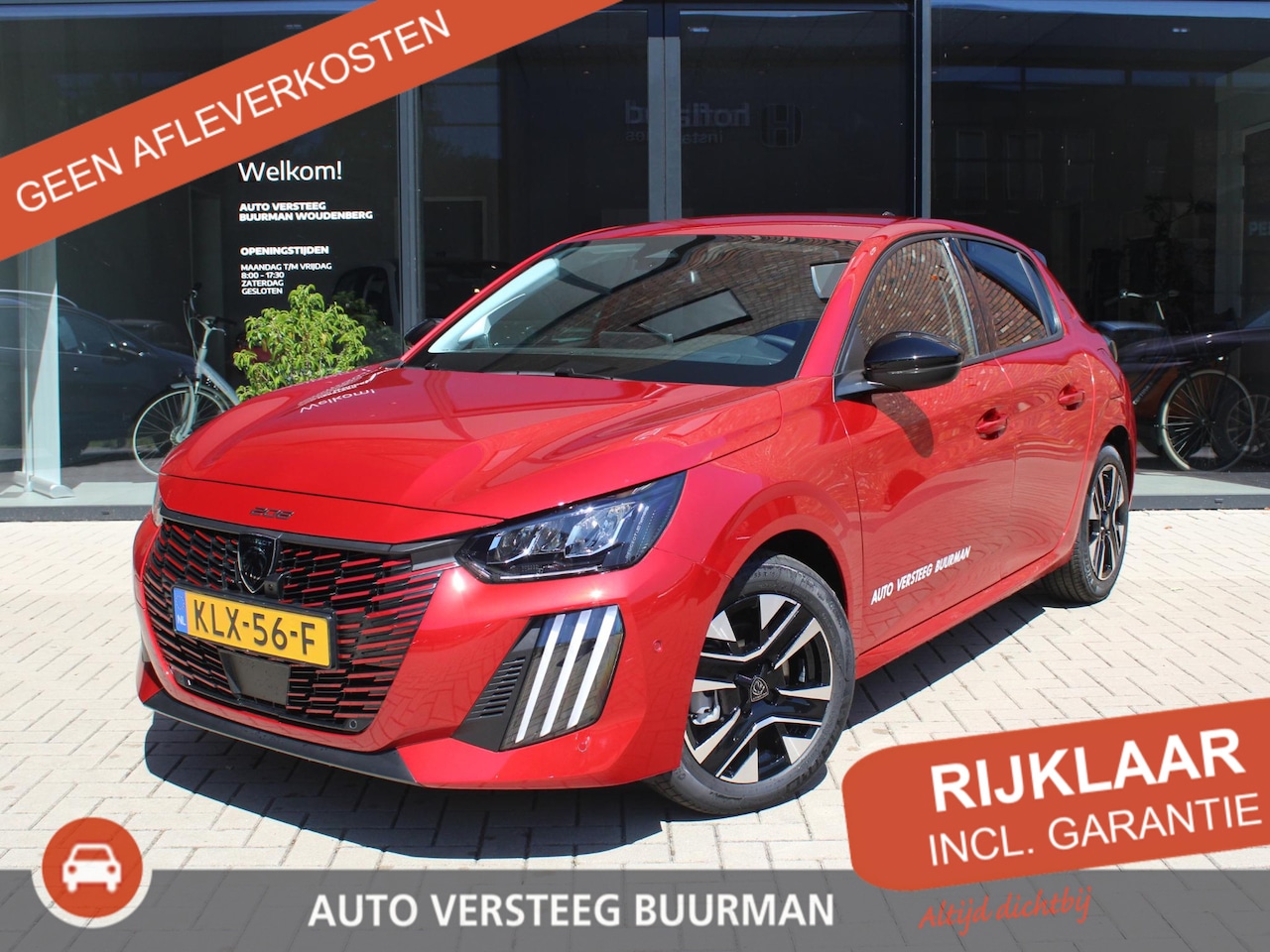 Peugeot 208 - 1.2 Hybrid 145 e-DCS6 Allure Automaat, Keyless Entry/Start, Dodehoek detectie, Navigatie, - AutoWereld.nl