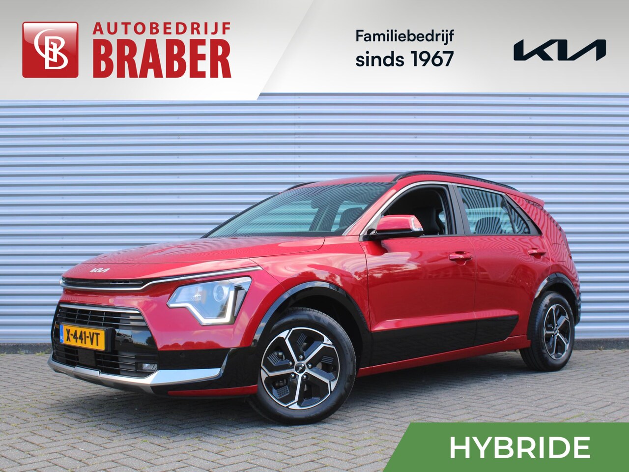 Kia Niro - 1.6 GDi Hybrid DynamicLine | Camera | Clima | Cruise | Navi | 16" LM | Keyless | Apple Car - AutoWereld.nl