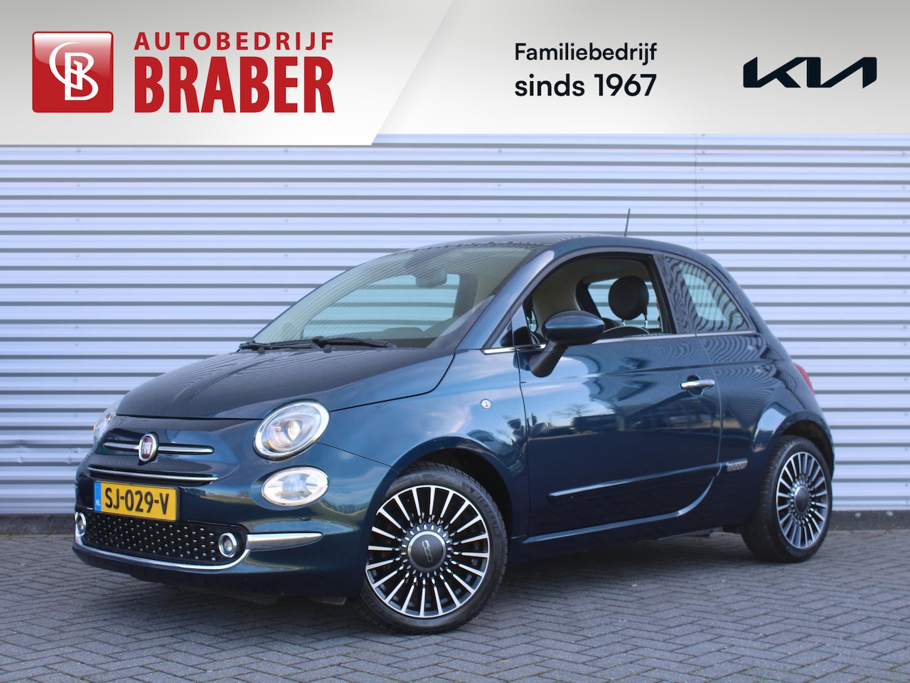 Fiat 500 - 0.9 TwinAir Turbo Lounge | Panoramadak | 16" LM | Navi | PDC | Cruise | Clima | - AutoWereld.nl