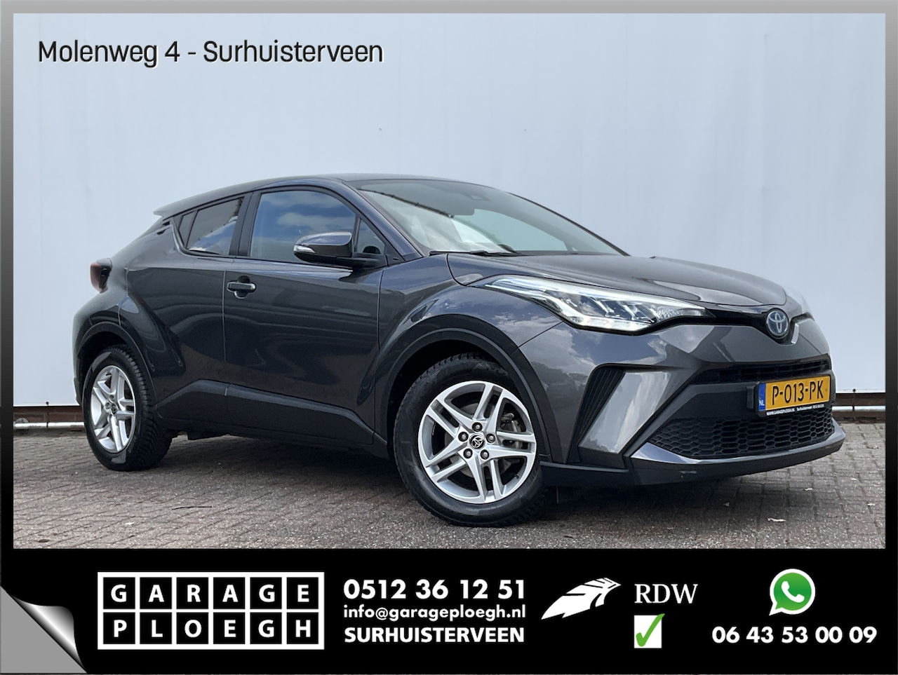 Toyota C-HR - 1.8 Hybrid Carplay Camera Adapt.Cruise Hoge Zit DAB Business - AutoWereld.nl