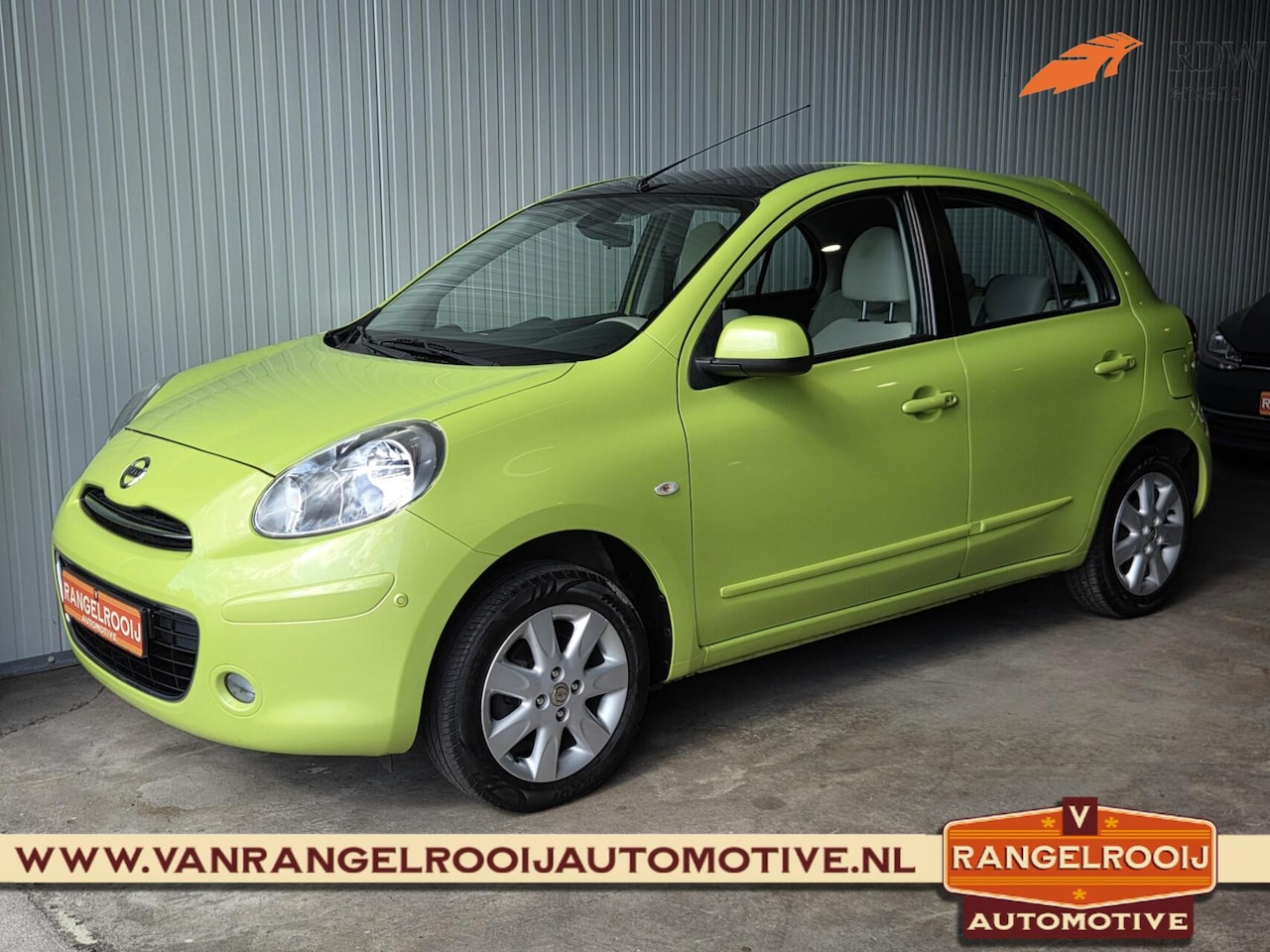 Nissan Micra - 1.2 Tekna 1.2 Tekna, pano, keyless, stoelverw., clima, cruise, 15" lmv - AutoWereld.nl