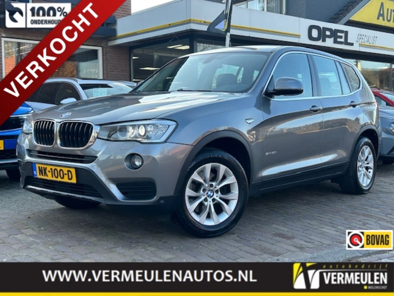 BMW X3 - sDrive 20i 184PK Executive Automaat + 17"/ Navi/ Clima/ Cruise/ Xenon/ NL auto - AutoWereld.nl