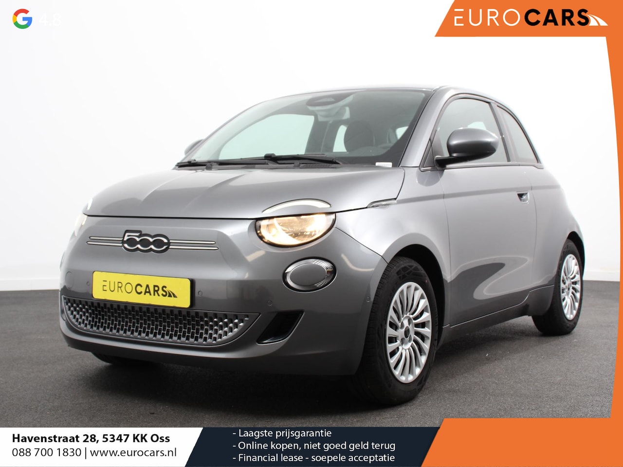 Fiat 500 - Urban 42 kWh Airco Climatronic 360 Camera Stoelverwarming Keyless Wireless CarPlay Dodehoe - AutoWereld.nl