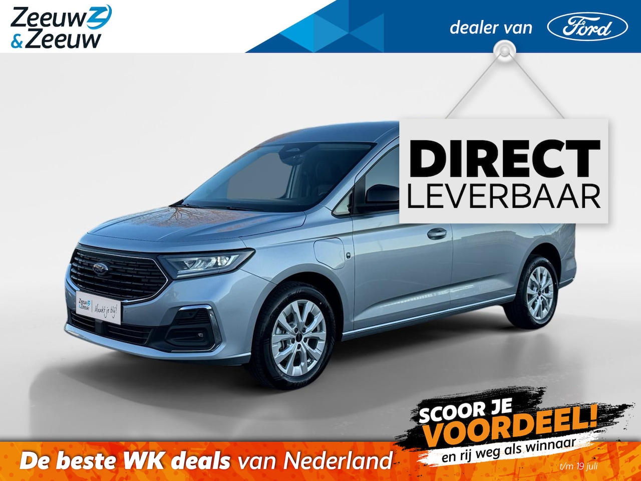 Ford Transit Connect - 1.5 EcoBoost PHEV L2 Limited | Uit Voorraad Leverbaar | Prijs Exclusief BTW/Inclusief Kost - AutoWereld.nl