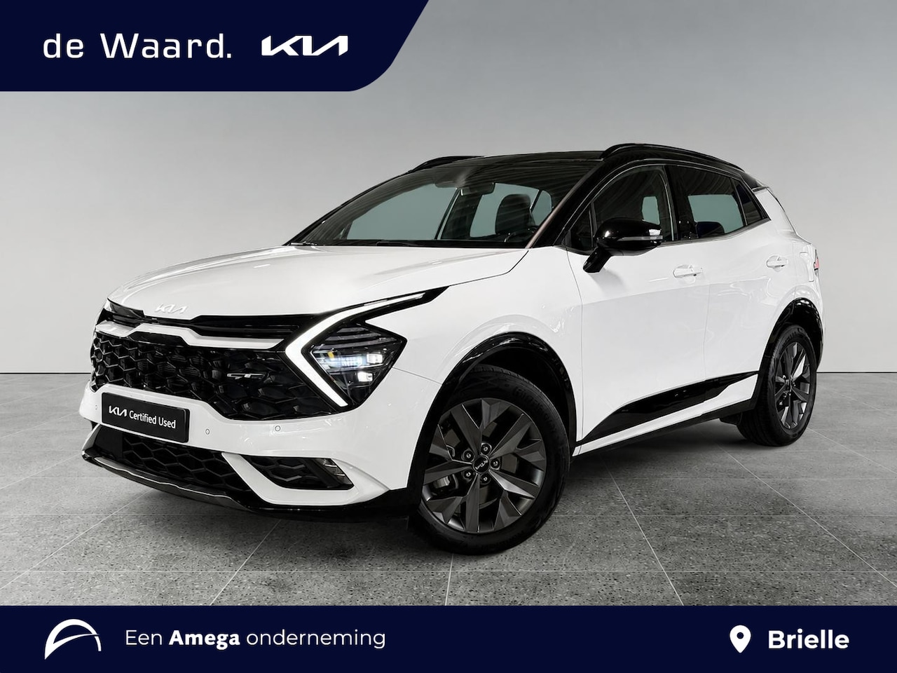 Kia Sportage - GT-Line 1.6 T-GDi Hybrid 230pk | SCHUIF/KANTELDAK | TWO-TONE | ELEK. A.KLEP | LEDER | NAVI - AutoWereld.nl
