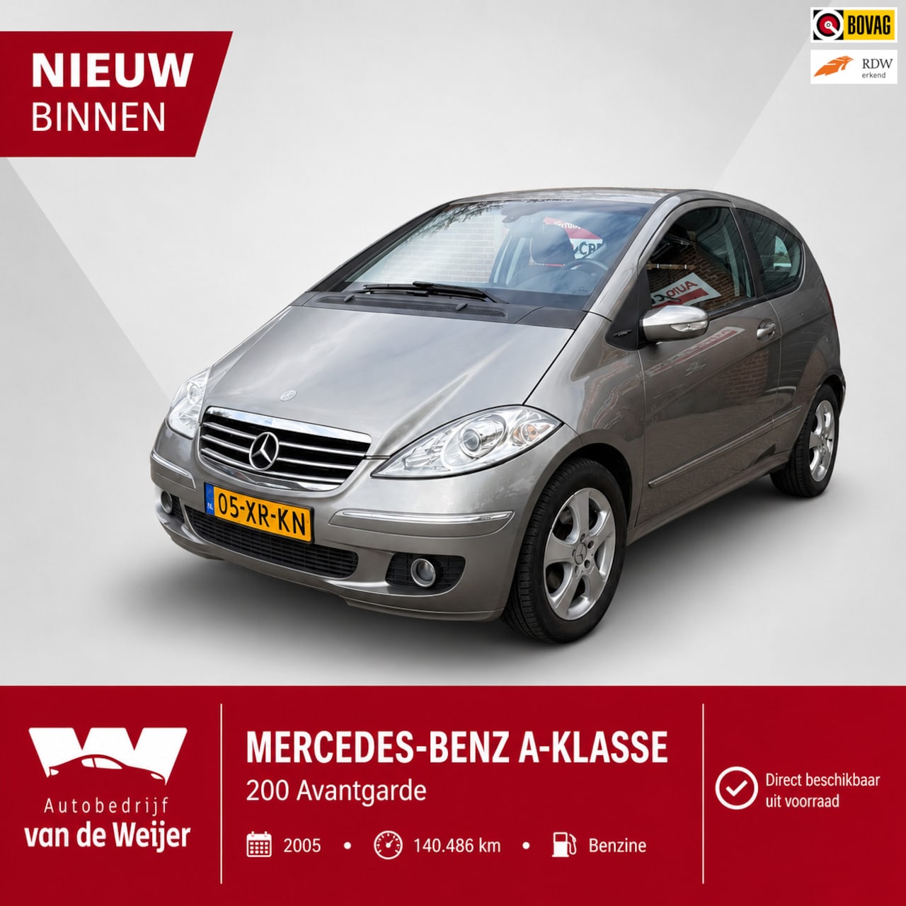Mercedes-Benz A-klasse - 200 Avantgarde 200 Avantgarde - AutoWereld.nl