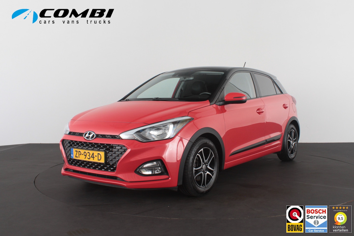 Hyundai i20 - 1.0 T-GDI Comfort > 110pk/Camera/Navi/Cruise control/15 inch/Zwart dak... - AutoWereld.nl