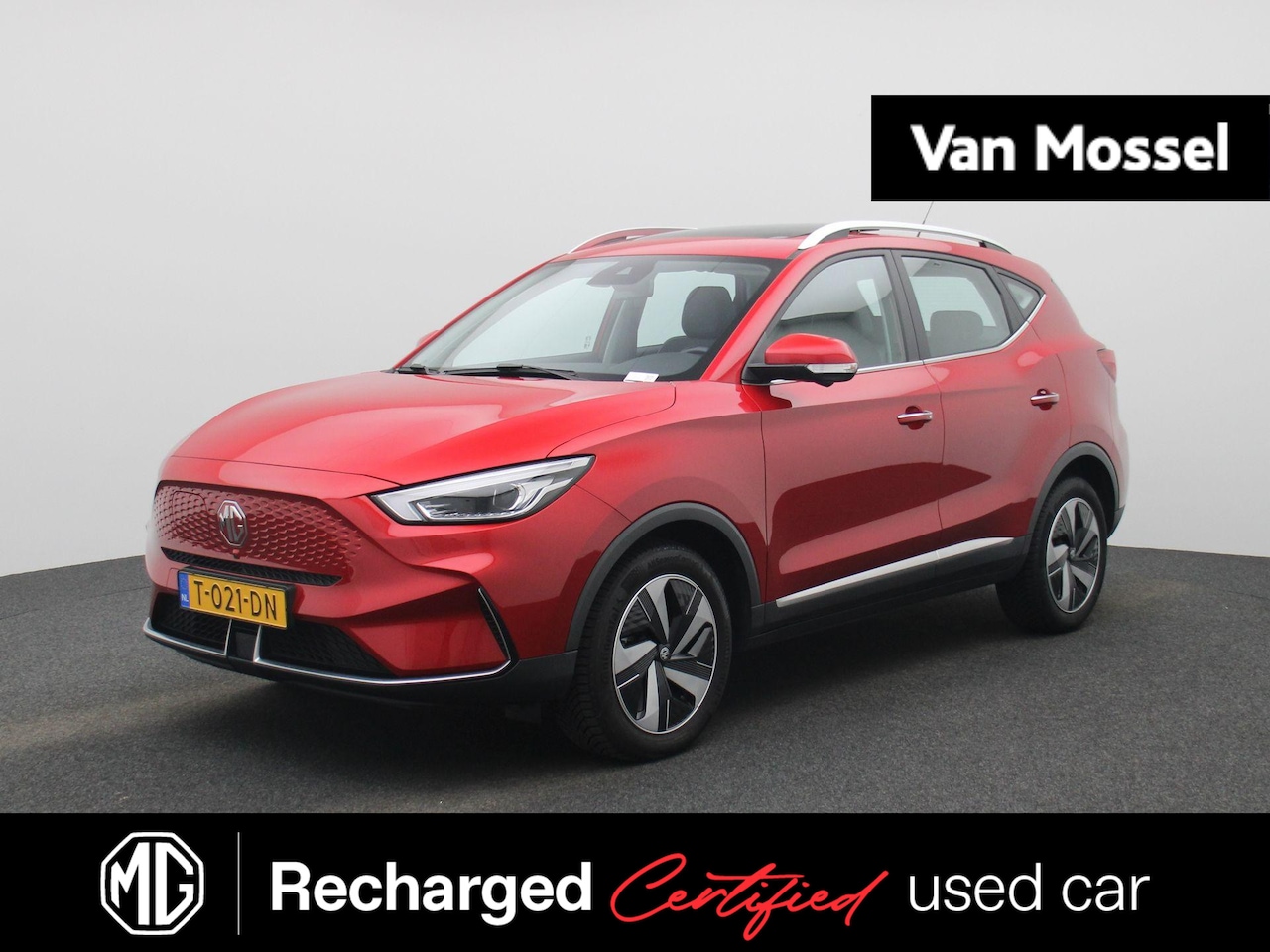MG ZS - Long Range Luxury 70 kWh | 1e-EIG. | WLTP 440 KM |  elektrisch glazen panorama-dak | 17"LM - AutoWereld.nl
