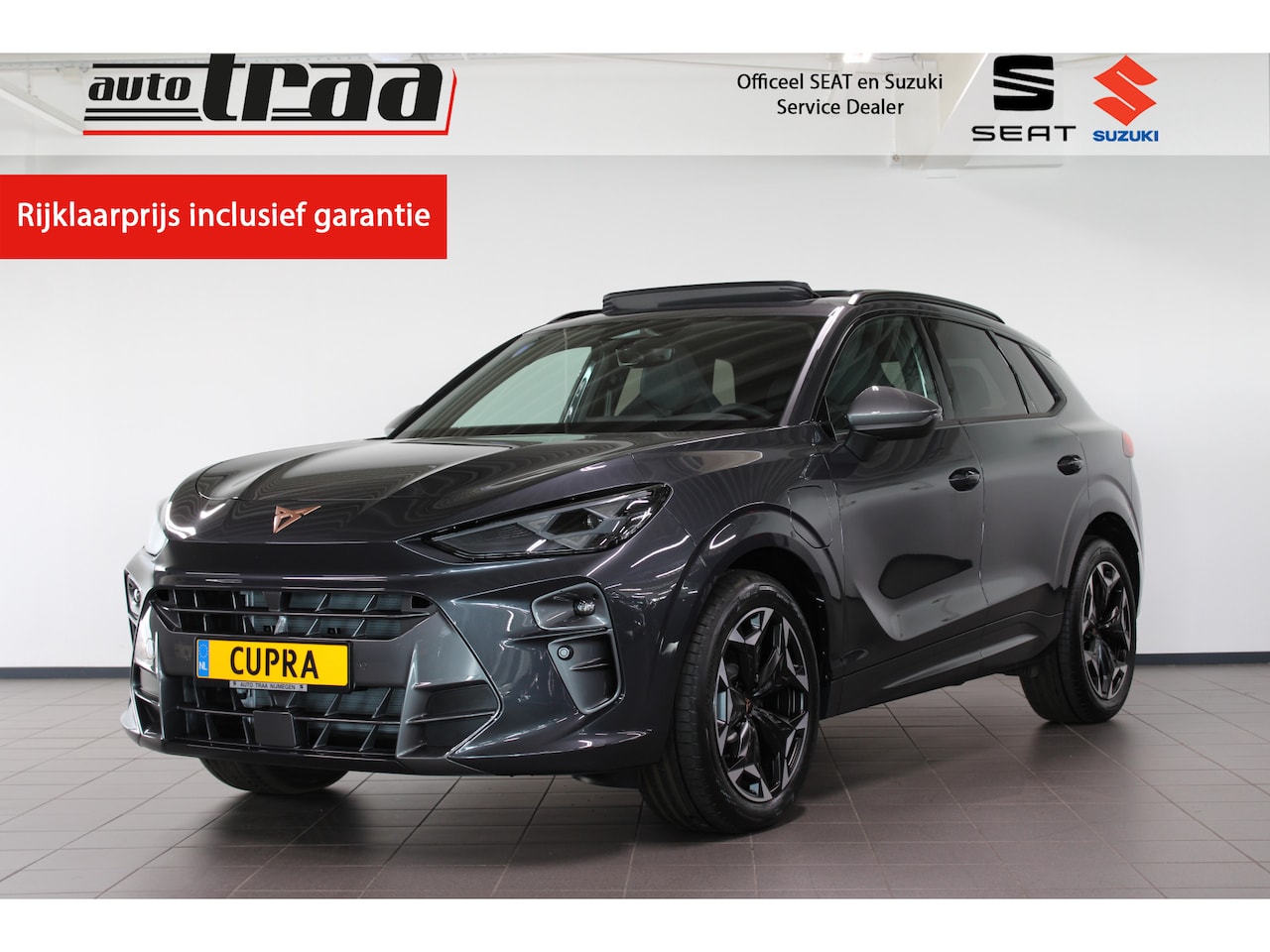 CUPRA Terramar - 1.5 TSI e-Hybrid Business PHEV / Trekhaak / Pan. dak / Stoel + Stuur verw. / - AutoWereld.nl