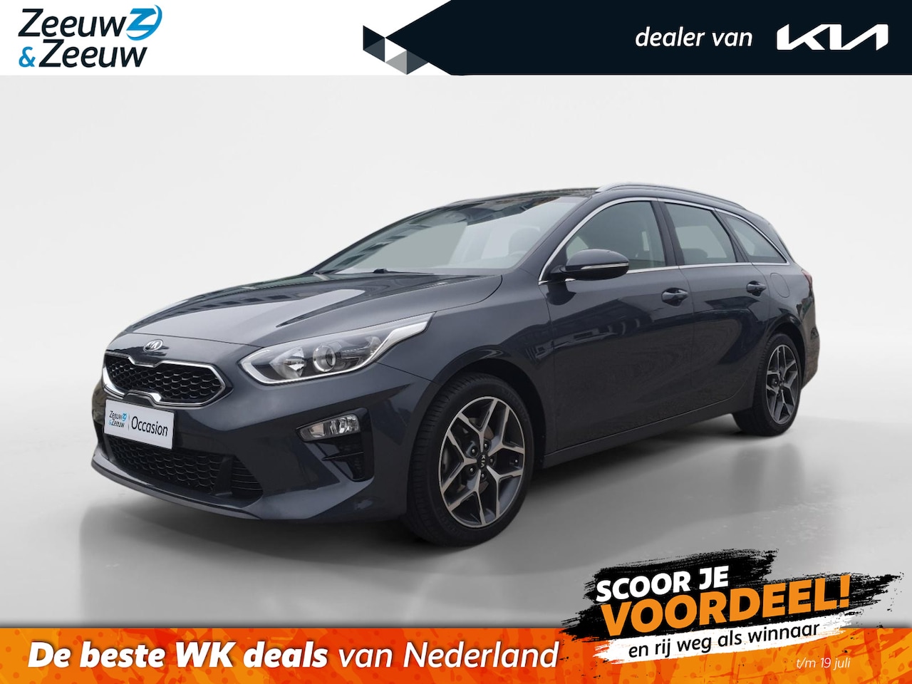Kia Cee'd Sportswagon - Ceed 1.0T DynamicLine | Navigatie | Camera | Climate control | Cruise control | Apple Carp - AutoWereld.nl