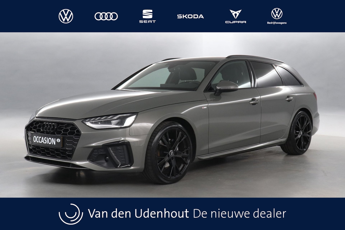Audi A4 Avant - 35 TFSI 150pk S edition Competition S-Tronic / Navigatie / Black Optiek / Parkeersensoren - AutoWereld.nl