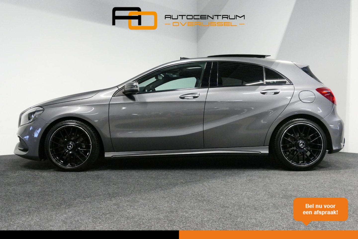 Mercedes-Benz A-klasse - 200 AMG Line / A45 AMG Diffuser / Panamericana Grille / Panoramadak / Carbon interieurdele - AutoWereld.nl