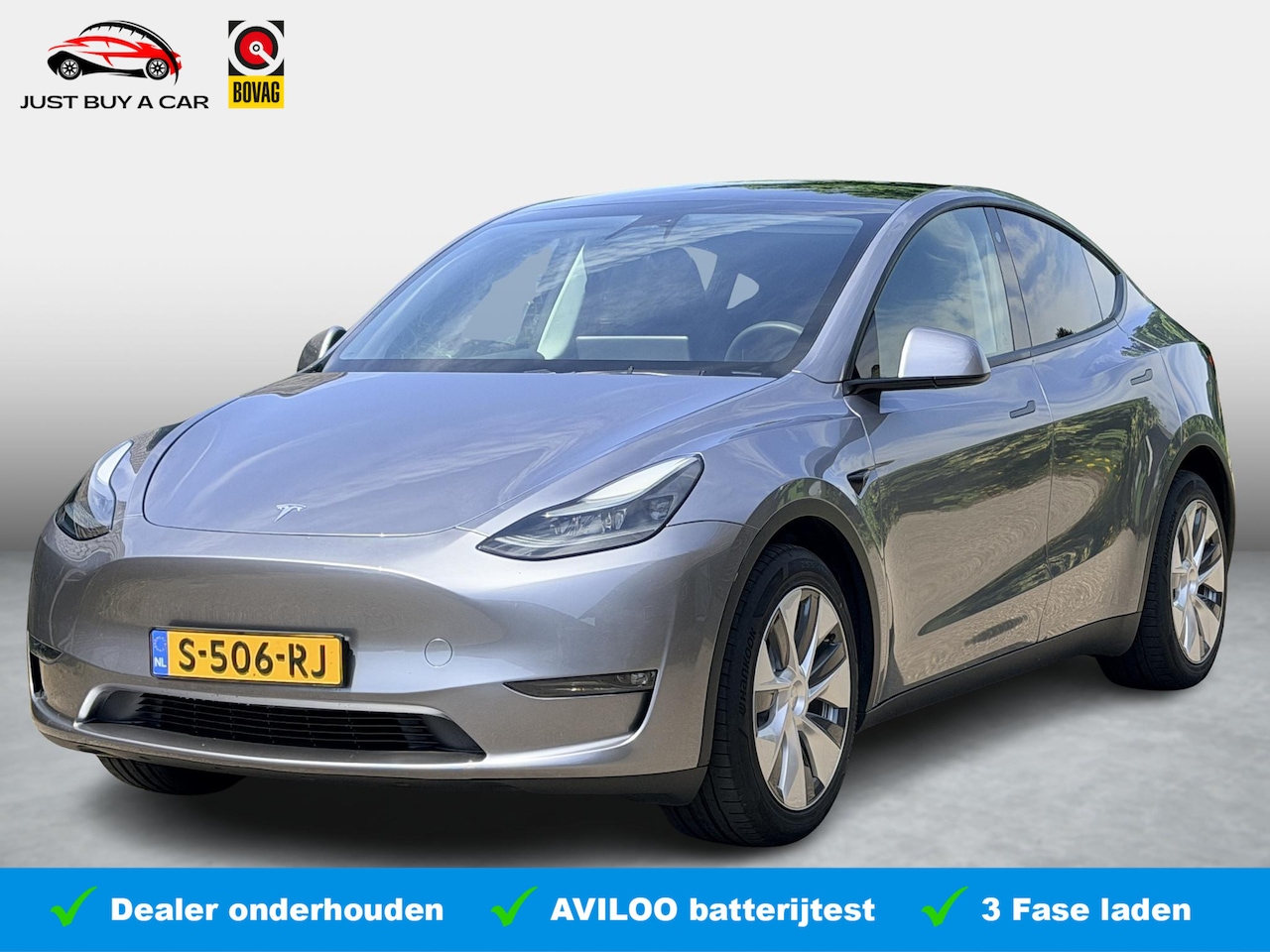 Tesla Model Y - Long Range AWD 75 kWh SoH 92,1% / Full Self-Driving Capability (€ 7.500) / Originele Trekh - AutoWereld.nl