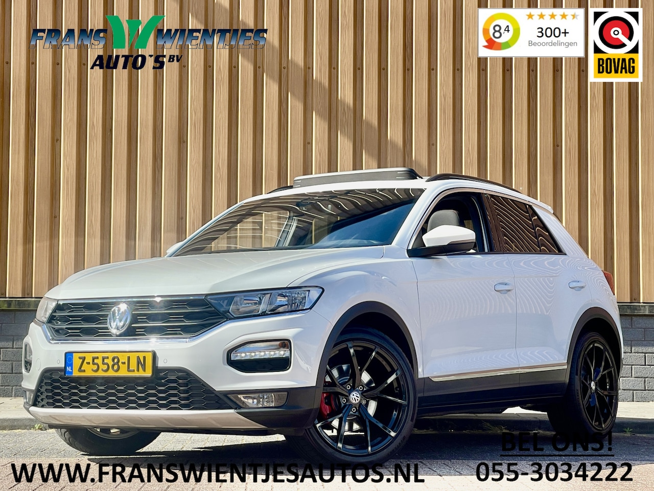 Volkswagen T-Roc - 2.0 TSI 4Motion Sport | 191 PK! | Panoramadak | Adaptive Cruise Control | Rijmodus Regelin - AutoWereld.nl