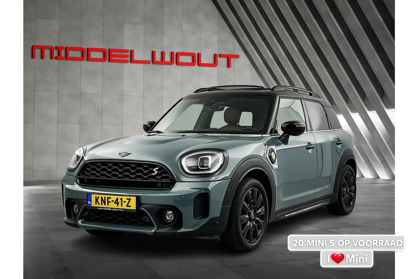 MINI Countryman - Cooper SE ALL4 Premium+ Pano-dak/Full Options/Head-Up Display - AutoWereld.nl