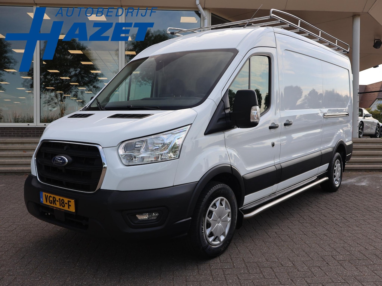 Ford Transit - 350 2.0 TDCI 170 PK L3H2 RWD + 3500 KG TREKGEWICHT | 2 SCHUIFDEUREN | CAMERA | APPLE CARPL - AutoWereld.nl