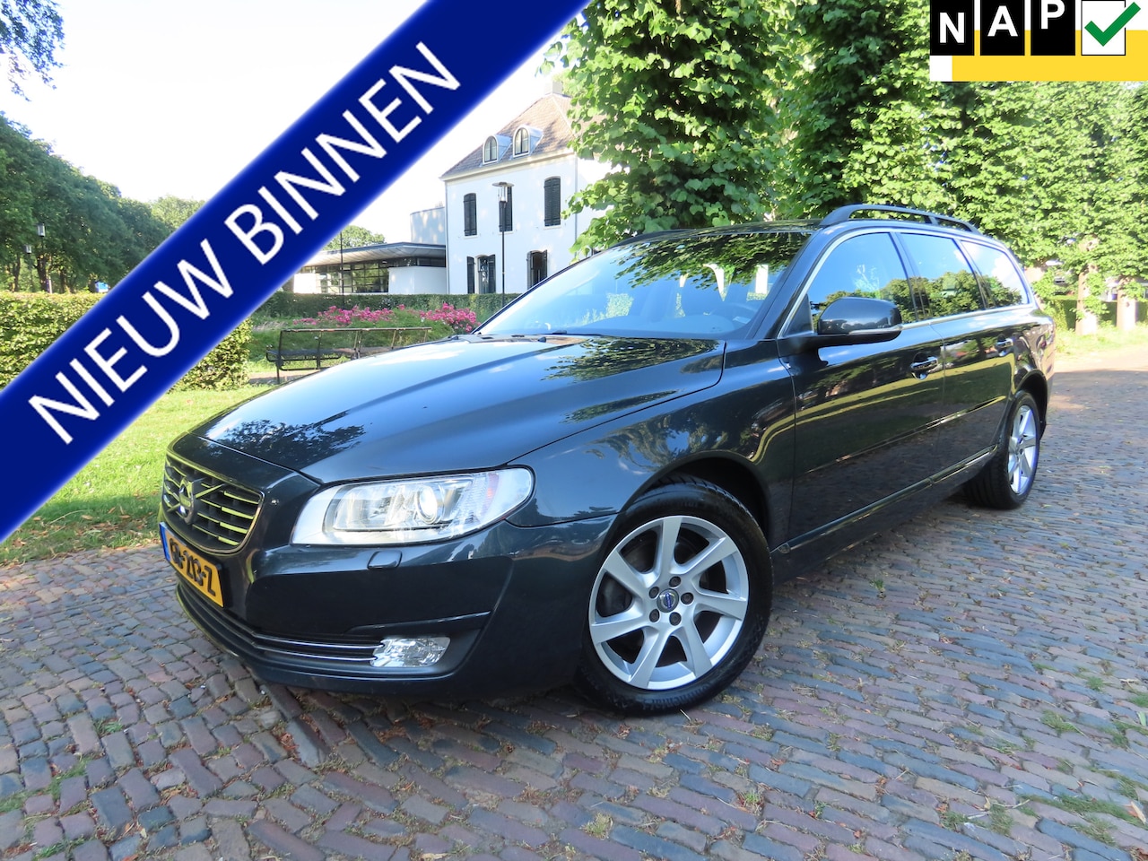 Volvo V70 - 1.6 T4 Nordic+ Automaat 180 PK!! Leer Stoelverwarming Navigatie Ecc Cruisecontrol Pdc Lm V - AutoWereld.nl