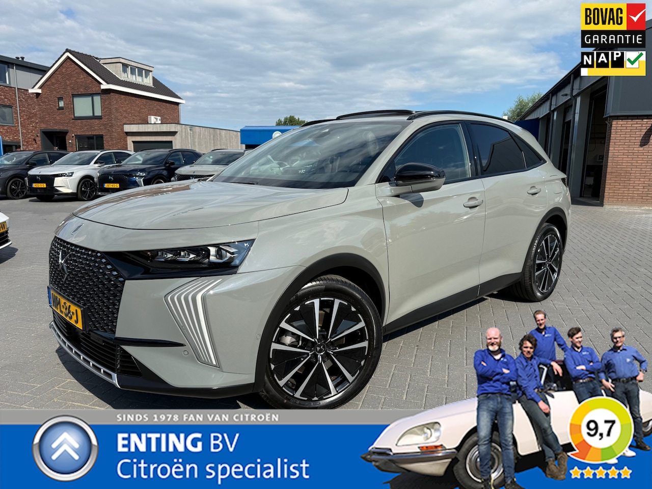 DS 7 - 1.6 PHEV 300 4x4 ETOILE SCHUIFDAK VOLLEER NIGHT VISION - AutoWereld.nl