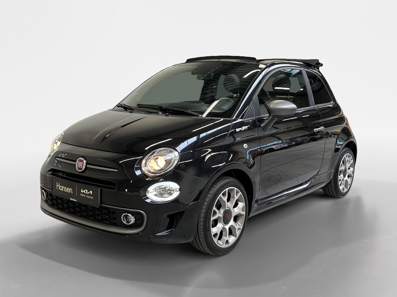Fiat 500 C - 1.0 Hybrid Sport I Cabrio I Cruise Control I Carplay - AutoWereld.nl