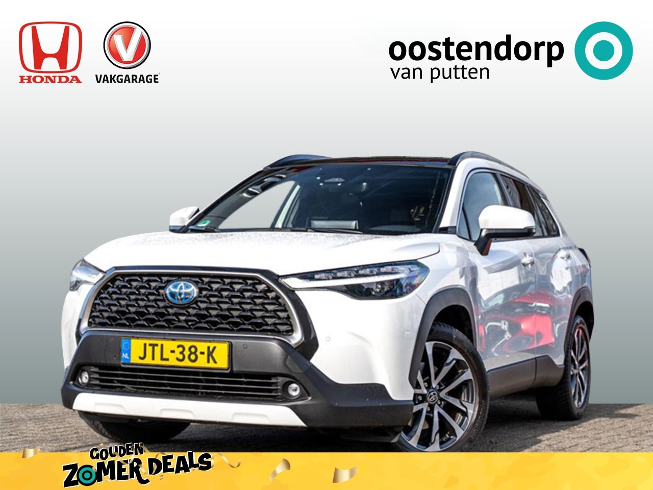 Toyota Corolla Cross - 2.0 Full Hybrid Dynamic Automaat | 10 jaar garantie | Panoramadak | All Season banden | Ad - AutoWereld.nl