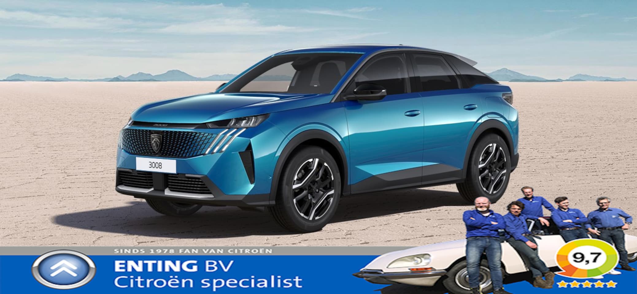 Peugeot 3008 - 1.6 plug-in Hybrid 225 ALLURE BUSINESS 360 CAM ADAPT CRUISE 80KM ELEKTRISCH - AutoWereld.nl