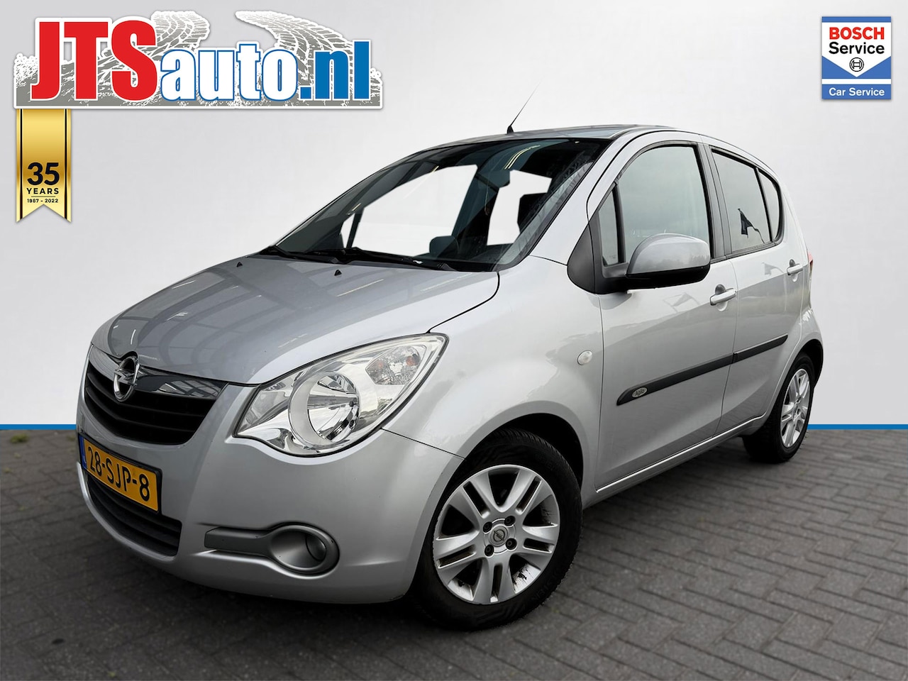 Opel Agila - 1.0-12V 1.0 12V 68pk, Airco, Elek. Ramen, Touchscreen, Lmv - AutoWereld.nl