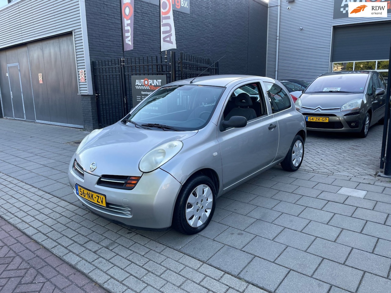 Nissan Micra - 1.2 Visia 3e Eigenaar! Automaat Airco NAP APK - AutoWereld.nl