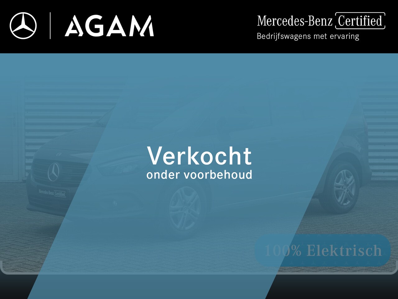 Mercedes-Benz eCitan - L1 51 kWh 3-Zits Snelladen | Apple Carplay| SoH 98% | Led | Camera | 271km Wltp | - AutoWereld.nl