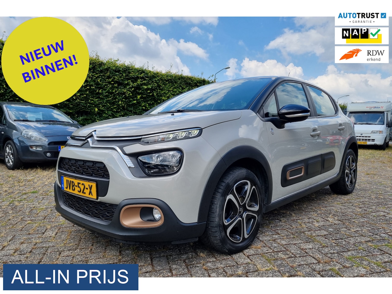 Citroën C3 - 1.2 PureTech C-Series ✅CARPLAY - AutoWereld.nl