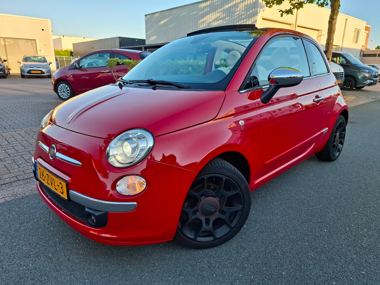 Fiat 500 C - 0.9 TwinAir Lounge XENON/CLIMA/LEDER/16INCH! - AutoWereld.nl