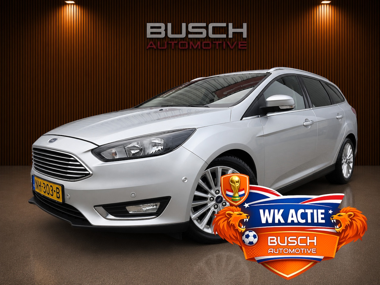 Ford Focus Wagon - 1.0 Titanium | VAN 2e EIGENAAR | BLUETOOTH | - AutoWereld.nl