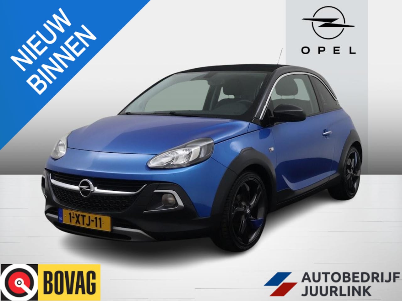 Opel ADAM - 1.0 Turbo Rocks Open-dak Ecc/H.Leder/17inch - AutoWereld.nl