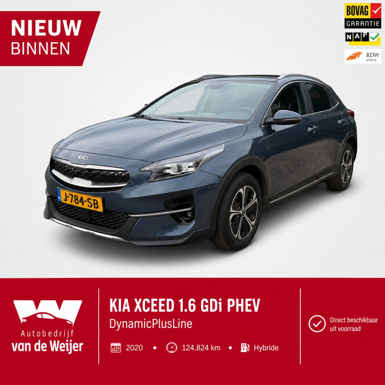Kia XCeed - 1.6 GDi PHEV DynamicPlusLine 1.6 GDi PHEV DynamicPlusLine - AutoWereld.nl