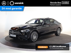 Mercedes-Benz C-klasse - 300e Business Solution AMG | Panoramaschuifdak | Nightpakket | Digital Light | 19" LM velg