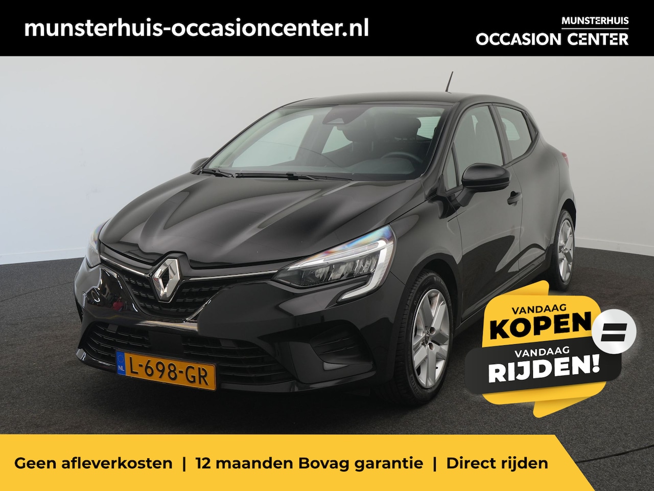 Renault Clio - TCe 90 Zen - RIJKLAARPRIJS - Apple Carplay - Android Auto - Cruise Control - Dealeronderho - AutoWereld.nl